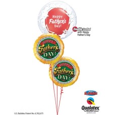 Bouquet 996 Father's Day Superstar Bubble Qualatex #42671 82297-2 24362-1